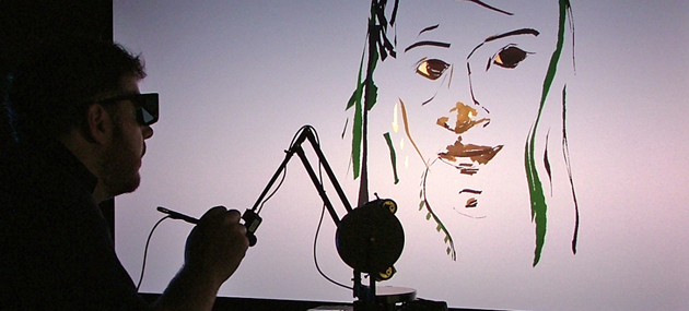 Haptic-assisted 3D drawing